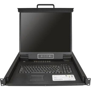 StarTech.com RKCONS1916K. Anzeigegrösse (Diagonal): 48,3 cm (19"), Auflösung: 1280 x 1024 Pixel, Display: TFT LCD. Tastatu