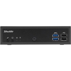 Shuttle XPC slim DH02U5 Desktop Computer - Intel Core i5 7th Gen i5-7200U - 8 GB - 120 GB SSD - Slim PC - Black - Windows 