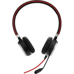 Jabra EVOLVE 40 UC Headset - Stereo - USB Type C - Wired - Over-the-head - Binaural - Supra-aural - Noise Canceling