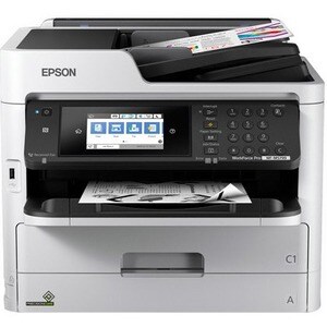 Epson WorkForce Pro WF-M5799 Wireless Inkjet Multifunction Printer-Monochrome-Copier/Fax/Scanner-24 ppm Mono Print-4800x12