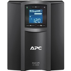 APC by Schneider Electric Smart-UPS Linha interativa UPS - 1 kVA/600 W - Torre - 3 Hora Recharge - 9.20 Minuto Stand-by - 