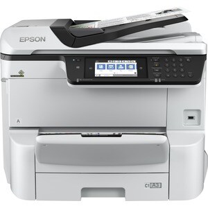 Stampante multifunzione a getto di inchiostro Epson WorkForce Pro WF-C8610DWF Wireless - Colore - Fotocopiatrice/Fax/Stamp