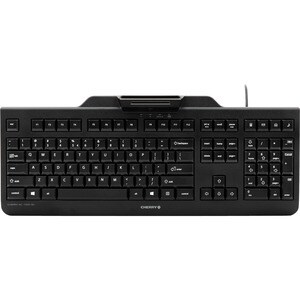 CHERRY KC 1000 SC Keyboard - Cable Connectivity - USB Interface - English (US) - Black - Mechanical Keyswitch