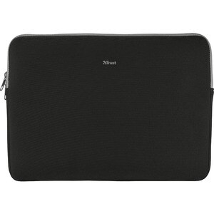 Trust Primo Tasche (Sleeve) für 33,8 cm (13,3 Zoll) MacBook - Schwarz - Neopren Körper - Stoßdämfpend, Beulenfeste Innense