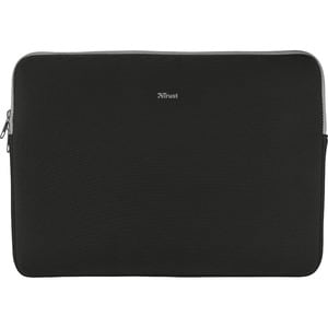 Trust Primo Tasche (Sleeve) für 39,6 cm (15,6 Zoll) Notebook - Schwarz - Neopren Körper - Stoßdämfpend, Beulenfeste Innens