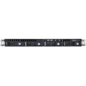 Advantech HPC-7140 1U 4 Bays Server Chassis (w/400W RPS) - Rack-mountable - 1U - 5 x Bay - 2 x 400 W - Micro ATX, ATX Moth