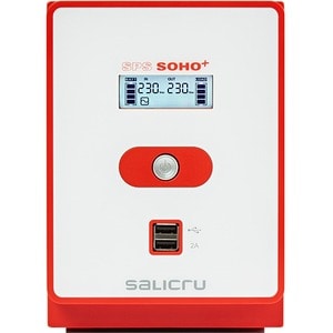 Salicru SPS SOHO+ SPS 1200 SOHO+ IEC Line-interactive UPS - 1.20 kVA/720 W - Tower - 4 Hour Recharge - 230 V AC Input - 23