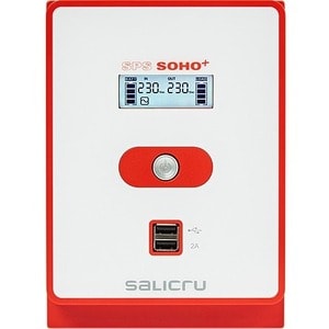 Salicru SPS SOHO+ SPS 2200 SOHO+ Line-interactive UPS - 2.20 kVA/1.20 kW - Tower - 4 Hour Recharge - 230 V AC Input - 230 