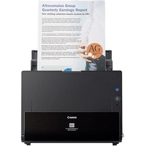 Canon imageFORMULA DR-C225 II Sheetfed Scanner - 600 dpi Optical - 25 ppm (Mono) - 25 ppm (Color) - Duplex Scanning - USB