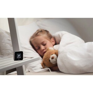 Eve - Room Indoor Air Quality Monitor - Indoor Air Quality Monitor for tracking VOC, temperature & humidity, display, no b