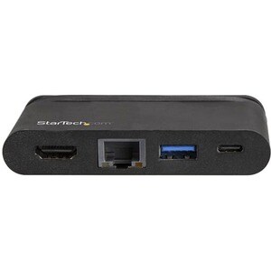 StarTech.com USB C Multiport Adapter - USB-C Travel Dock to 4K HDMI, 100W PD 3.0 Pass-Through, USB-A USB-C, GbE - Portable