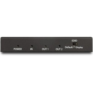 StarTech.com 2 Port HDMI Splitter - 4K 60Hz - 1x2 Way HDMI 2.0 Splitter - HDR - ST122HD214 - Displays the same image with 