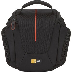 Case Logic DCB-304 Carrying Case Camera - Black - Polyester Body - Belt Loop, Lanyard Strap, Handle, Shoulder Strap - 177.