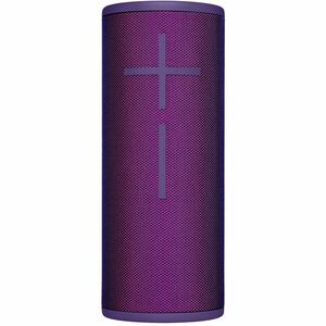 Logitech BOOM 3 Portable Bluetooth Speaker System - Ultraviolet Purple - Battery Rechargeable - USB