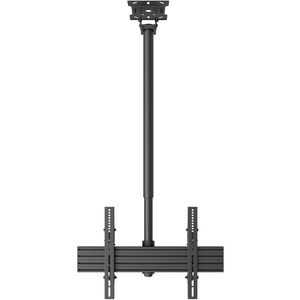 Kanto CM600 Ceiling Mount for Flat Panel Display - Black - Height Adjustable - 1 Display(s) Supported - 70" Screen Support