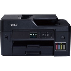 Impresora de inyección de tinta multifunción Brother MFC-T4500DW Inalámbrico - Color - Copiadora/Fax/Impresora/Escáner - 3