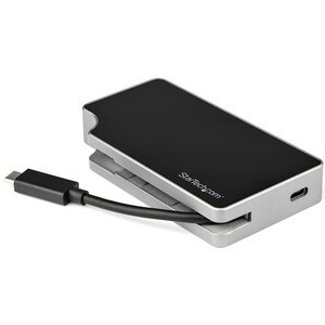 StarTech.com USB-Typ C Docking Station für Notebook - 95 W - 3 x USB-Anschlüsse - 2 x USB 3.0 - USB Typ C - Netzwerk (RJ-4