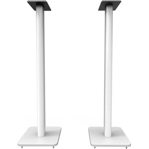 Kanto SP32PLW 32" Bookshelf Speaker Floor Stands, White - 32" Height x 8.90" Width x 10.60" Depth - Floor - Foam, Steel - 