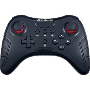 Verbatim Wireless Controller for Use With Nintendo Switch - Black - Wireless - USB - Nintendo Switch - Black