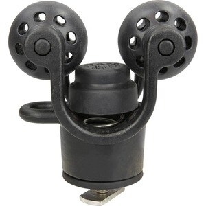 RAM Mounts Roller-Ball Mounting Adapter for Paddle Board, Kayak - Rubber