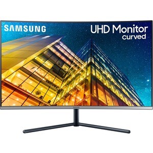 Samsung U32R590CWN 32" Class 4K UHD Curved Screen LCD Monitor - 16:9 - Dark Blue Gray - 32" Viewable - 3840 x 2160 - 1.07 