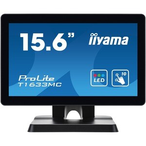 Écran tactile LCD iiyama ProLite T1633MC-B1 39,6 cm (15,6") 16:9 8 ms - Dalle à Technologie Capacitive ProjetéeÉcran multi