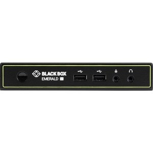 Emerald® KVM-over-IP Receiver - Dual-Monitor, DVI-D, USB 2.0, Audio, RJ45 - 1 Computer(s) - 328 ft Range - 1920 x 1200 Max
