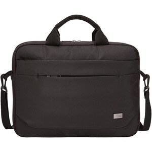 Case Logic Advantage ADVA-114 BLACK Carrying Case (Attaché) for 25.4 cm (10") to 35.8 cm (14.1") Notebook - Black - Polyes