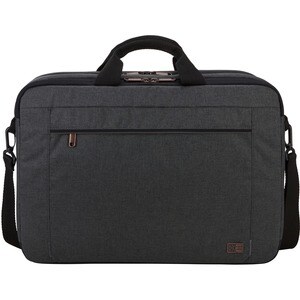 Case Logic Era ERALB-116-OBSIDIAN Carrying Case for 40.6 cm (16") Notebook - Obsidian - Polyester Body - Shoulder Strap, H