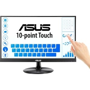 Monitor LCD Touchscreen Asus VT229H - 16:9 - 5 ms - 54,6 cm (21,5") Viewable - Schermo multi-touch - 1920 x 1080 - Full HD