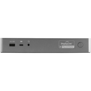 StarTech.com USB-C & USB-A Dock - Hybrid Universal Laptop Docking Station w/ 100W Power Delivery - Dual Monitor 4K 60Hz HD