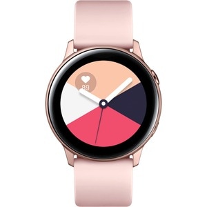 Samsung Galaxy Watch Active (40mm), Rose Gold (Bluetooth) - 1.56" (39.50 mm) - 1.57" (40 mm) - 1.56" (39.50 mm) - Accelero