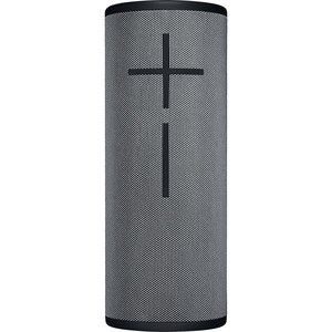 Logitech BOOM 3 Tragbar Bluetooth Lautsprechersystem - Grau - 90 Hz bis 20 kHz Frequenzgang - 360° Circle Sound, Surround 