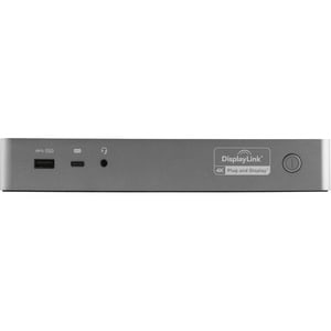 StarTech.com Universal Laptop Dockingstation - USB-C & USB-A Dock - Dual 4K - DP & HDMI - 100W PD - Mac Windows & Chrome O