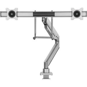 Neomounts Neomounts Pro NM-D775DXSILVER Desk Mount for Flat Panel Display - Silver - 2 Display(s) Supported - 81.3 cm (32"