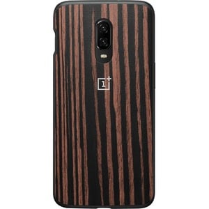 OnePlus Case for OnePlus Smartphone - Texture - Ebony Wood - Smooth - Shock Resistant, Impact Resistant, Damage Resistant 