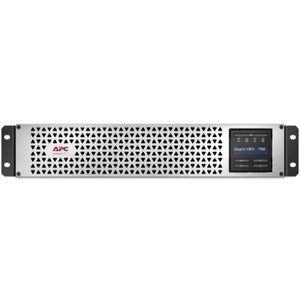 APC Smart-UPS, Line Interactive, 750VA, Lithium-ion, Rack/Tower, 2U, 120V, 6x NEMA 5-15R outlets, SmartConnect Port+SmartS