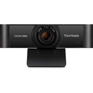 Viewsonic Webcam - 2.1 Megapixel - 30 fps - Black - USB 2.0 - 1920 x 1080 Video - Microphone - Monitor, Digital Signage Di