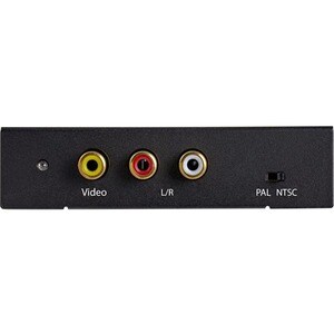 StarTech.com HDMI auf Cinch Wandler mit Audio - Composite-Video-Adapter - NTSC / PAL - 1080p - Funktionen: Signalumwandlun