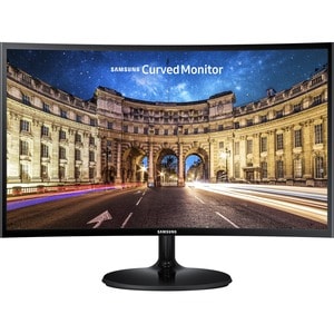 Samsung C27F390 27" Class Full HD Curved Screen LCD Monitor - 16:9 - Black - 68.6 cm (27") Viewable - LED Backlight - 1920