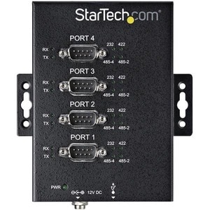 StarTech.com USB Serial Hub - External - USB - PC, Linux - 4 x Number of Serial Ports External - 1 - TAA Compliant