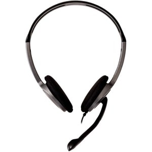 V7 Lightweight Stereo Headset with Microphone - Stereo - Mini-phone (3.5mm) - Wired - 32 Ohm - 20 Hz - 20 kHz - Over-the-h
