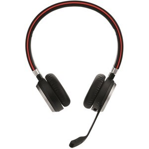 Jabra EVOLVE 65 UC 无线 头戴式 立体声 耳机 - 双声道 - 上耳式 - 3000 cm - 蓝牙 - 70 Hz 到 20 kHz - 降噪 麦克风 - 降噪