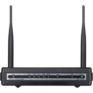 D-Link DSL-2750U Wi-Fi 4 IEEE 802.11n ADSL2+ Modem/Wireless Router - 2.40 GHz ISM Band - 2 x Antenna(2 x External) - 37.50