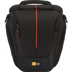 Case Logic DCB-306 Carrying Case (Holster) Camera, Accessories, Battery, Cable, Lens Cap, Memory Card, Cloth - Black - Nyl