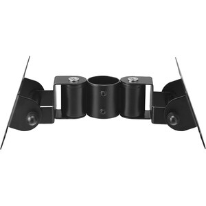 Atdec Pole Mount for Monitor - 2 Display(s) Supported - 20 kg Load Capacity - 75 x 75, 100 x 100