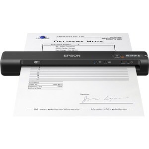 Epson WorkForce ES-60W Sheetfed Scanner - 600 dpi Optical - 16-bit Color - USB