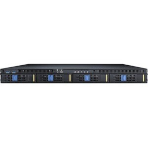 Advantech 1U Storage Chassis for MicroATX/ATX Serverboard with 4 Hot-swap Drive Bays - Rack-mountable - 1U - 5 x Bay - 1 x