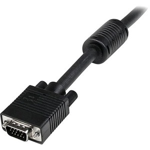 Cable de Video VGA de 2m para Monitor de Computador - HD15 Macho a Macho - Negro