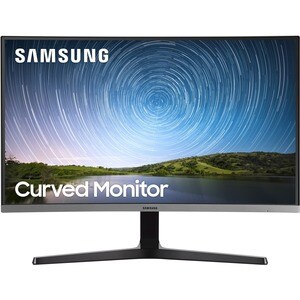 Samsung C27R500FHN 27" Class Full HD Curved Screen LCD Monitor - 16:9 - Dark Blue Gray - 26.9" Viewable - Vertical Alignme